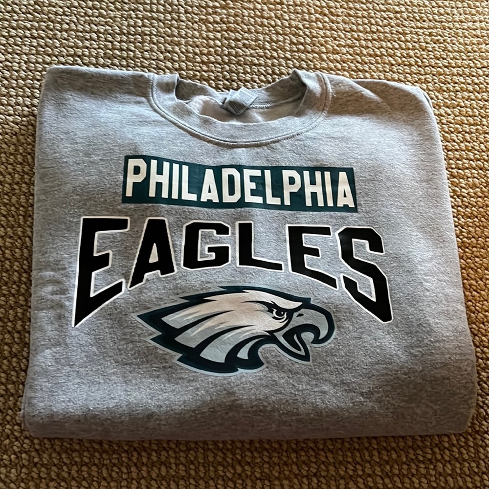 Are you an Eagles fan? Order a brand new Eagles sweatshirt.